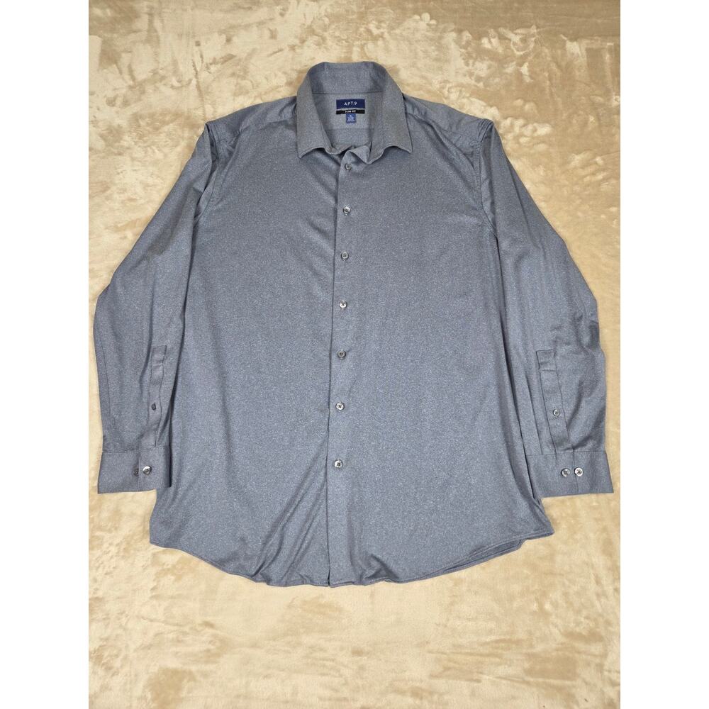 Apt 9 Blue Dress Shirt